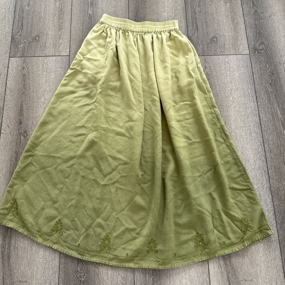 Vintage green ombré skirt - Picture 1 of 5